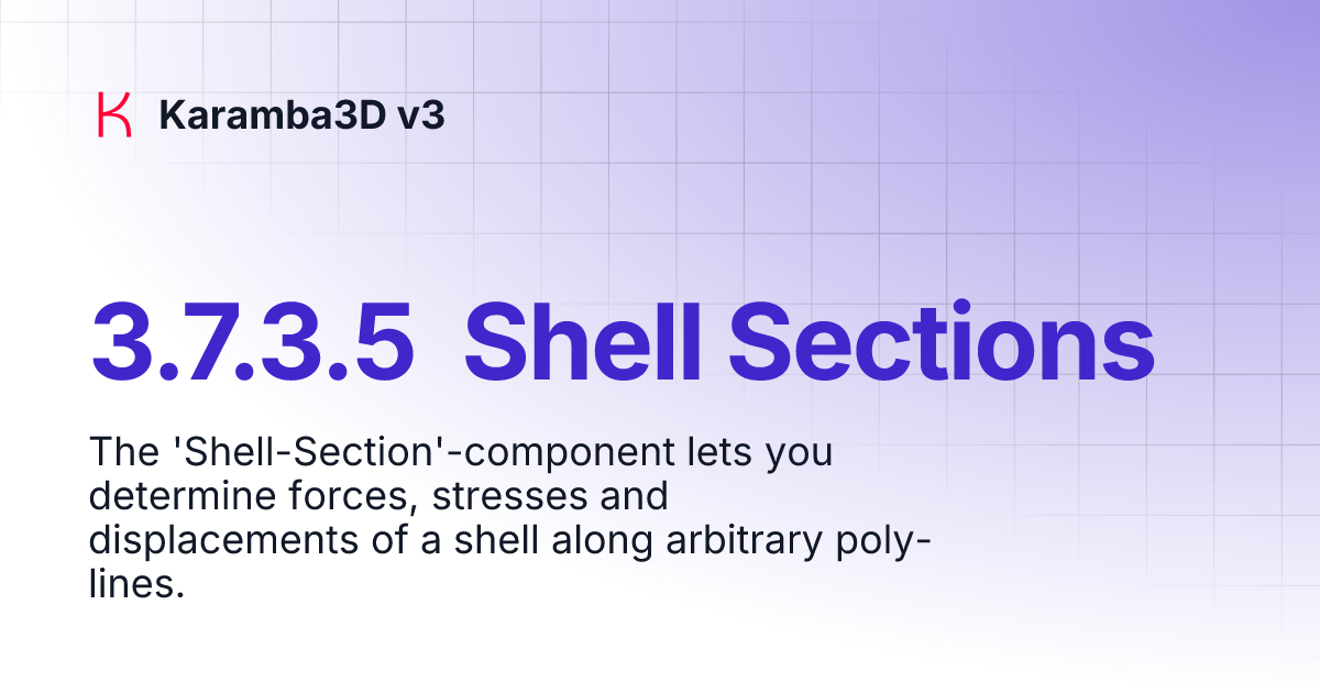 3.7.3.5 Shell Sections | Karamba3D v3